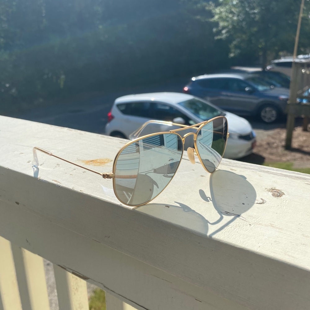 Polarized Raybans Aviators